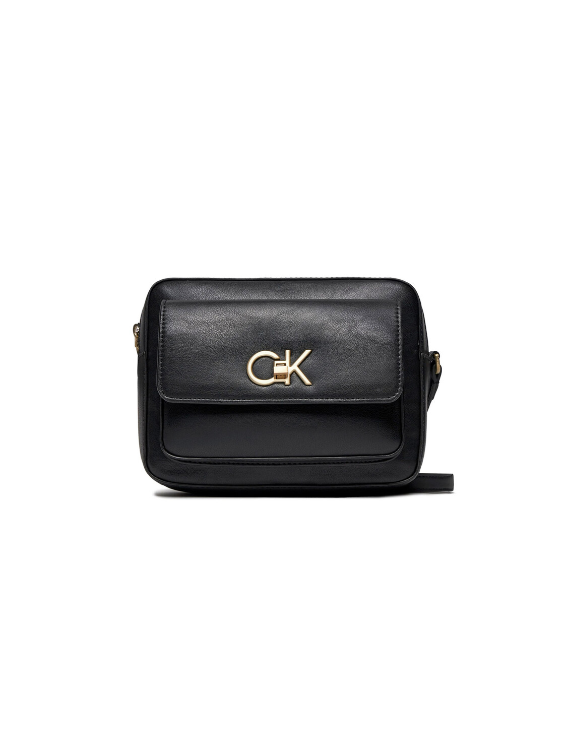

Сумка borsa a tracolla re-lock Calvin Klein, черный