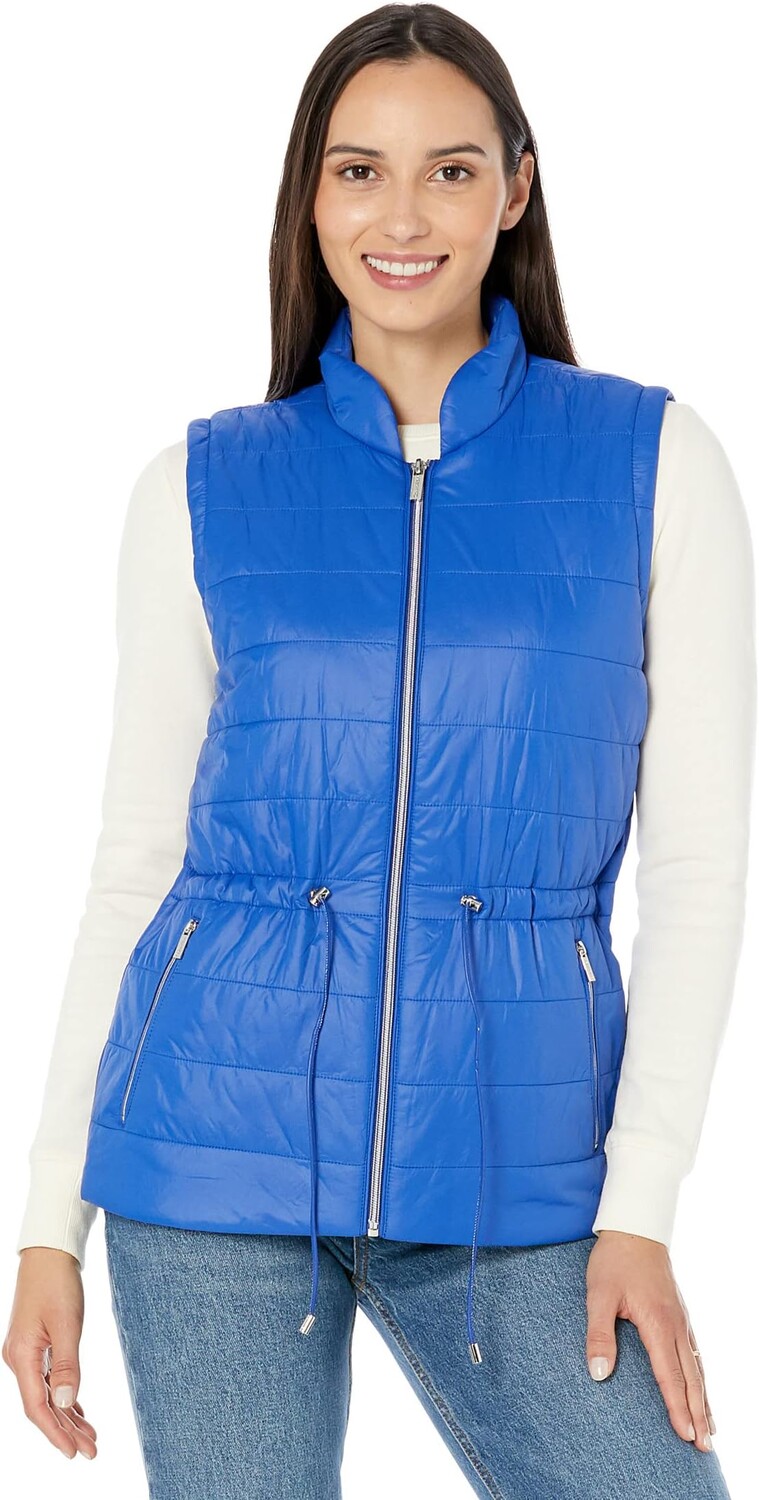 

Жилет Cinch Waist Zip Pockets Calvin Klein, цвет Klein Blue