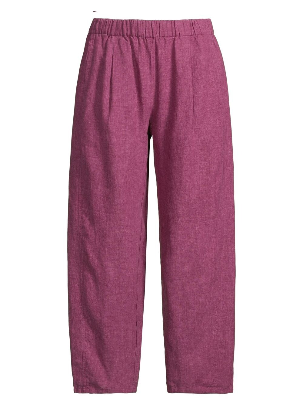 

Плиссированные льняные укороченные брюки Lantern Eileen Fisher