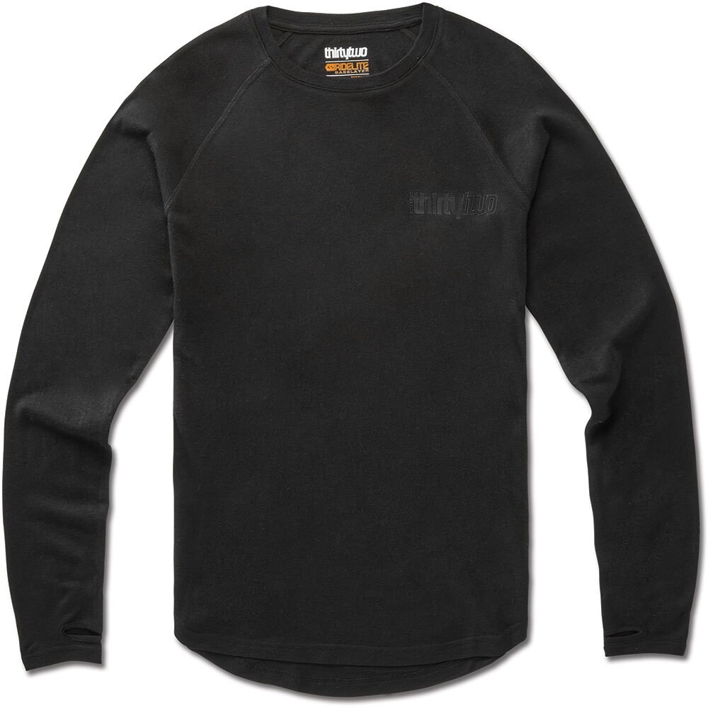 

Базовый слой с длинным рукавом Thirtytwo Ridelite Merino, черный