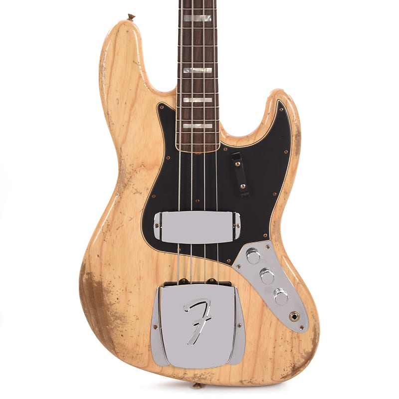Басс гитара Fender Custom Shop Limited Edition Custom Jazz Bass Heavy Relic Aged Natural