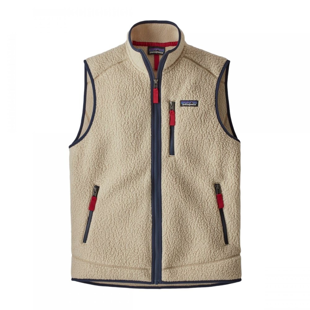 

Жилет Patagonia Retro Pile Fleece, бежевый