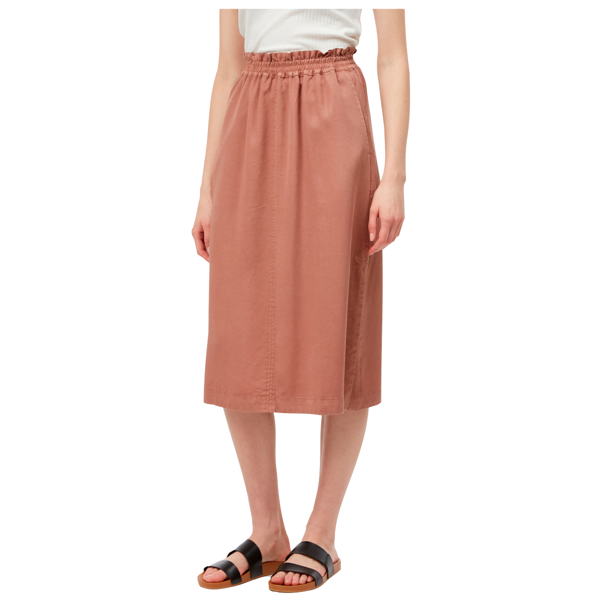 

Юбка Tentree Women's Tencel Midi Skirt, цвет Mushroom