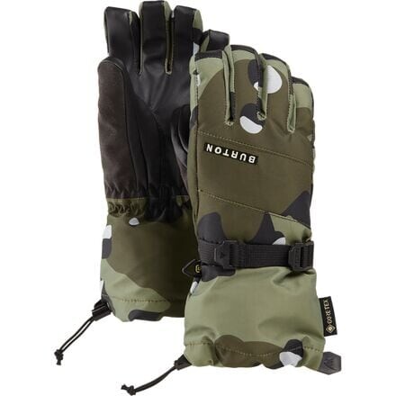 

Перчатки GORE-TEX — детские Burton, цвет Forest Moss Cookie Camo