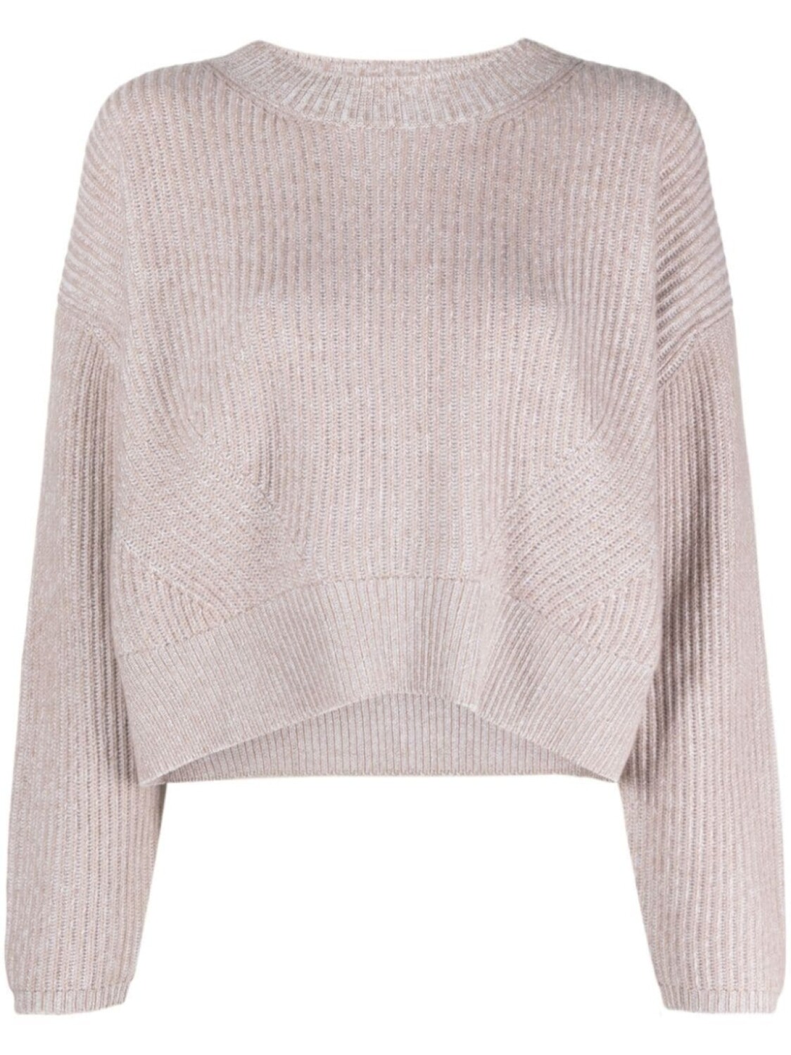 

Allude кашемировый джемпер в рубчик, нейтральный цвет