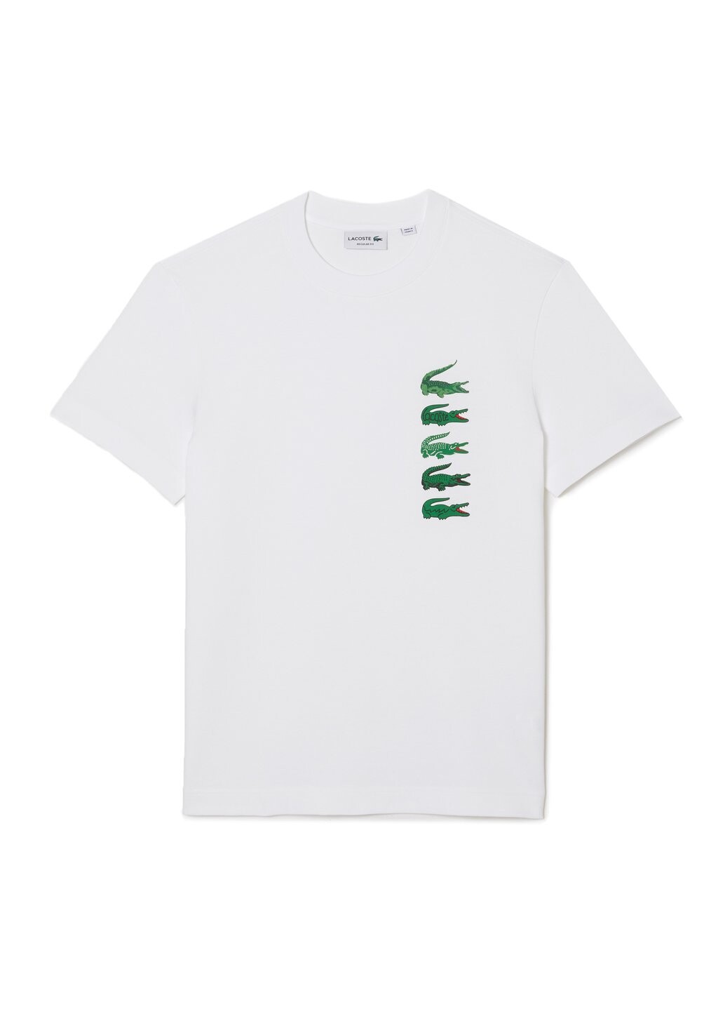 

Футболка с принтом Homme Lacoste, цвет blanc