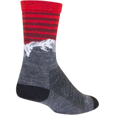 Шерстяные носки Summit длиной 6 дюймов SockGuy, цвет One Color