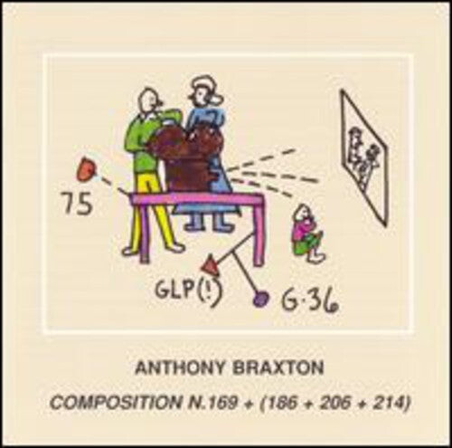 

CD диск Braxton, Anthony: Composition 169 (186 - 206 & 214)