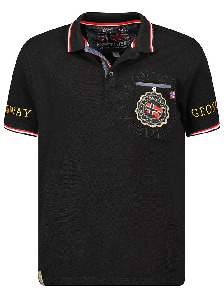 

Поло Geographical Norway, черный