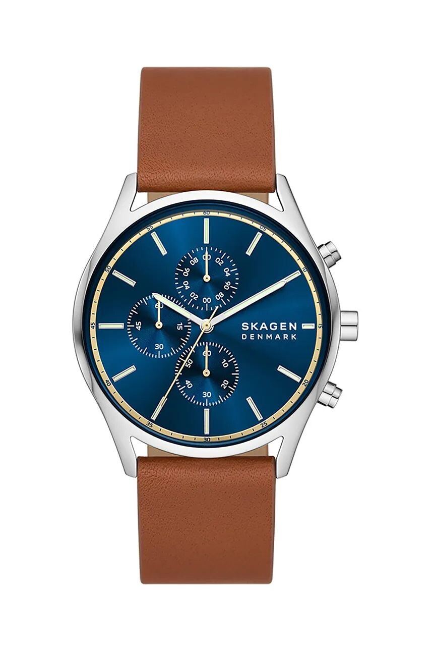 

Скагенские часы Skagen, коричневый