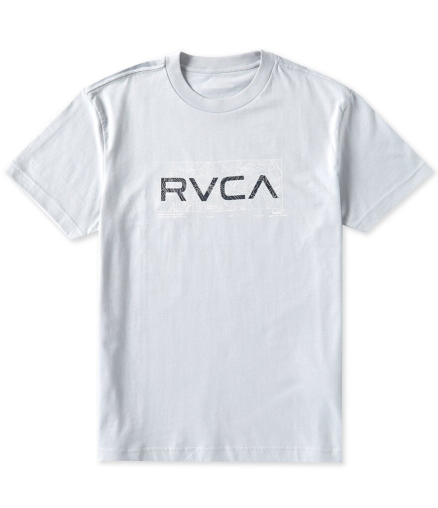 

Футболка с коротким рукавом RVCA Big Topo, серый