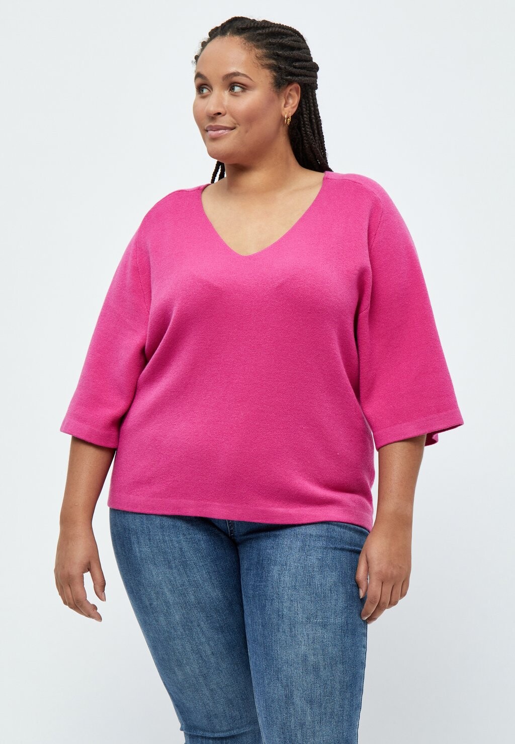 

Свитер PEPPERCORN 3/4 Sleeve, пурпурно-розовый