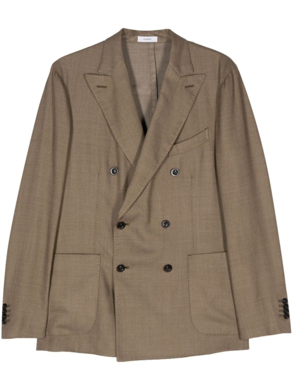 

Двубортный пиджак K-Jacket Boglioli, зеленый