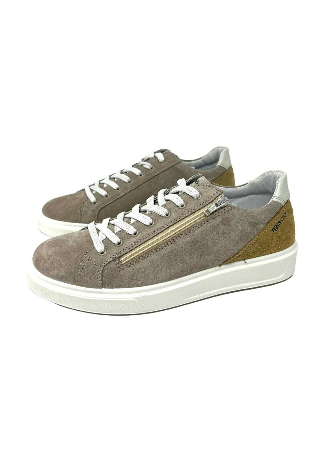 

Низкие кроссовки Con Cerniera IGI&CO, цвет beige scuro