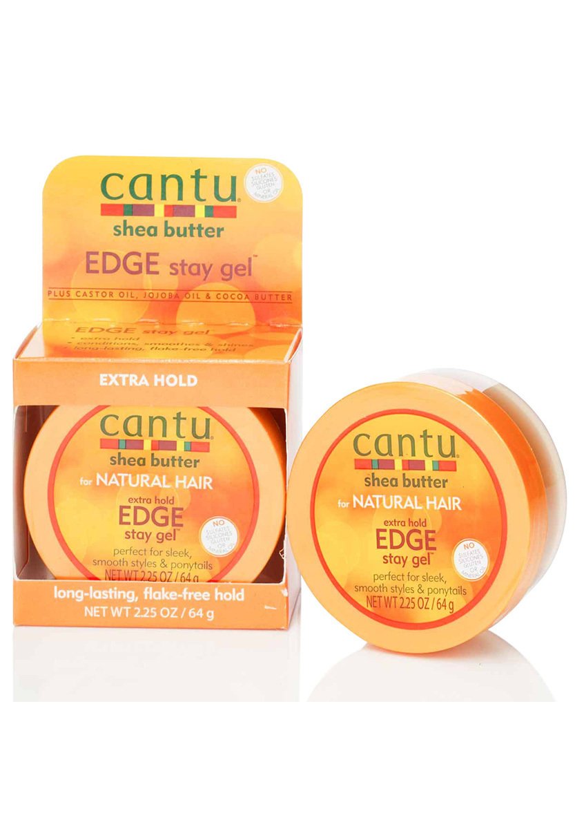 Стайлинг SHEA BUTTER EXTRA HOLD EDGE STAY Cantu cantu масло ши для натуральных волос гель extra hold edge stay 2 25 унции 64 г