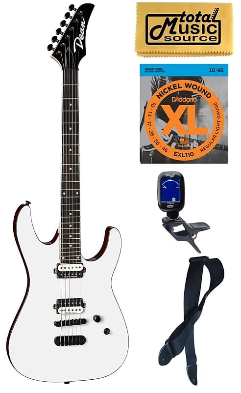 

Электрогитара Dean Modern 24 Select Classic White Electric Guitar, Bundle