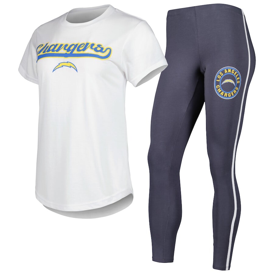 

Пижамный комплект Concepts Sport Los Angeles Chargers, белый