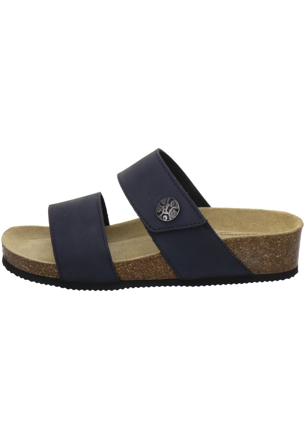 

Мюли на плоской подошве Afs Schuhe, цвет navy nubuk