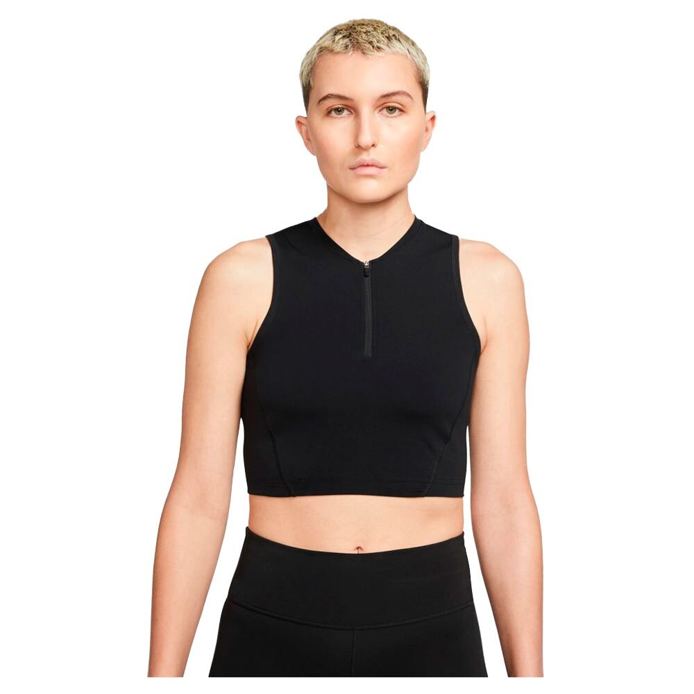 

Футболка без рукавов Nike Pro Dri Fit Cropped, черный