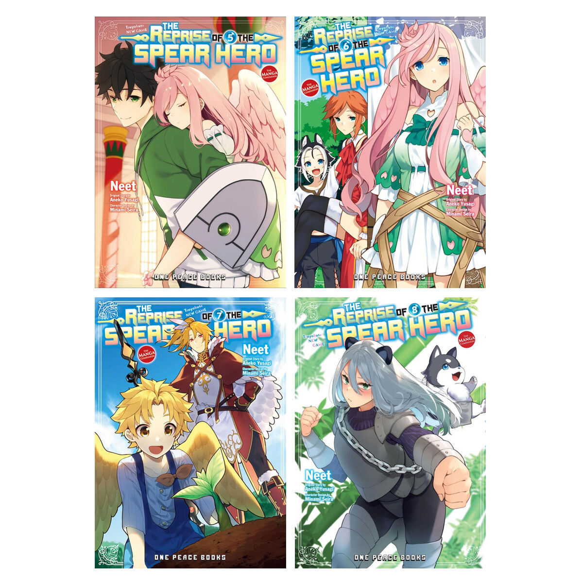 

Манга The Reprise of the Spear Hero Manga (5-8) Bundle