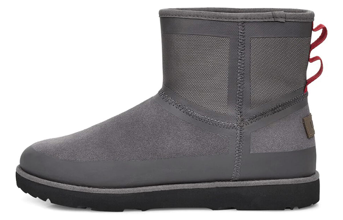 

CLASSIC MINI Зимние ботинки мужские серые Ugg