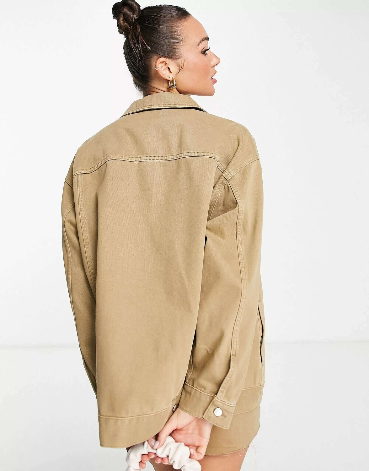 

Координатная джинсовая куртка Topshop Dad XL