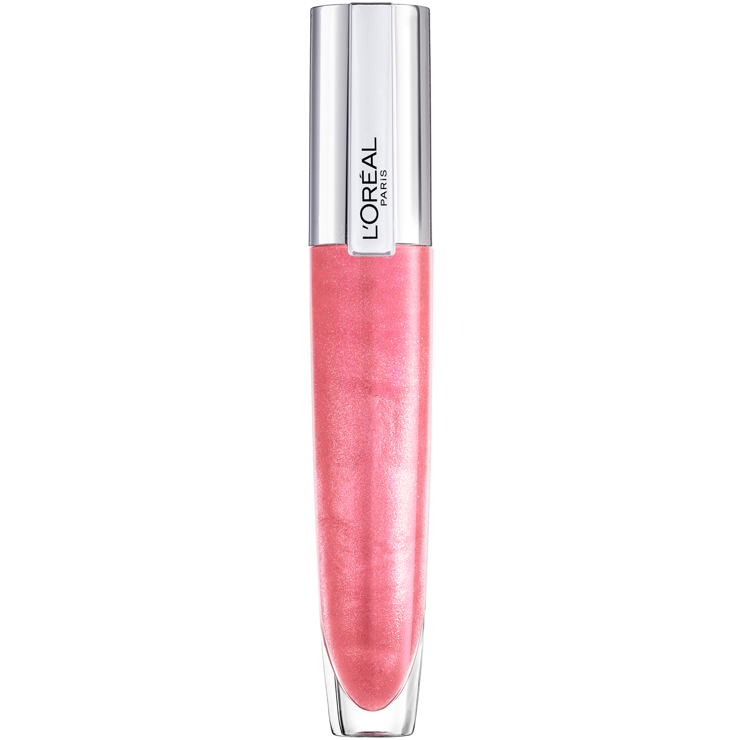 Блеск для губ 406 с гиалуроновой кислотой L'Oréal Paris Brilliant Signature Plump-In-Gloss, 6,4 мл блеск сыворотка для увеличения объема губ l oreal paris brilliant signature plump 7 мл