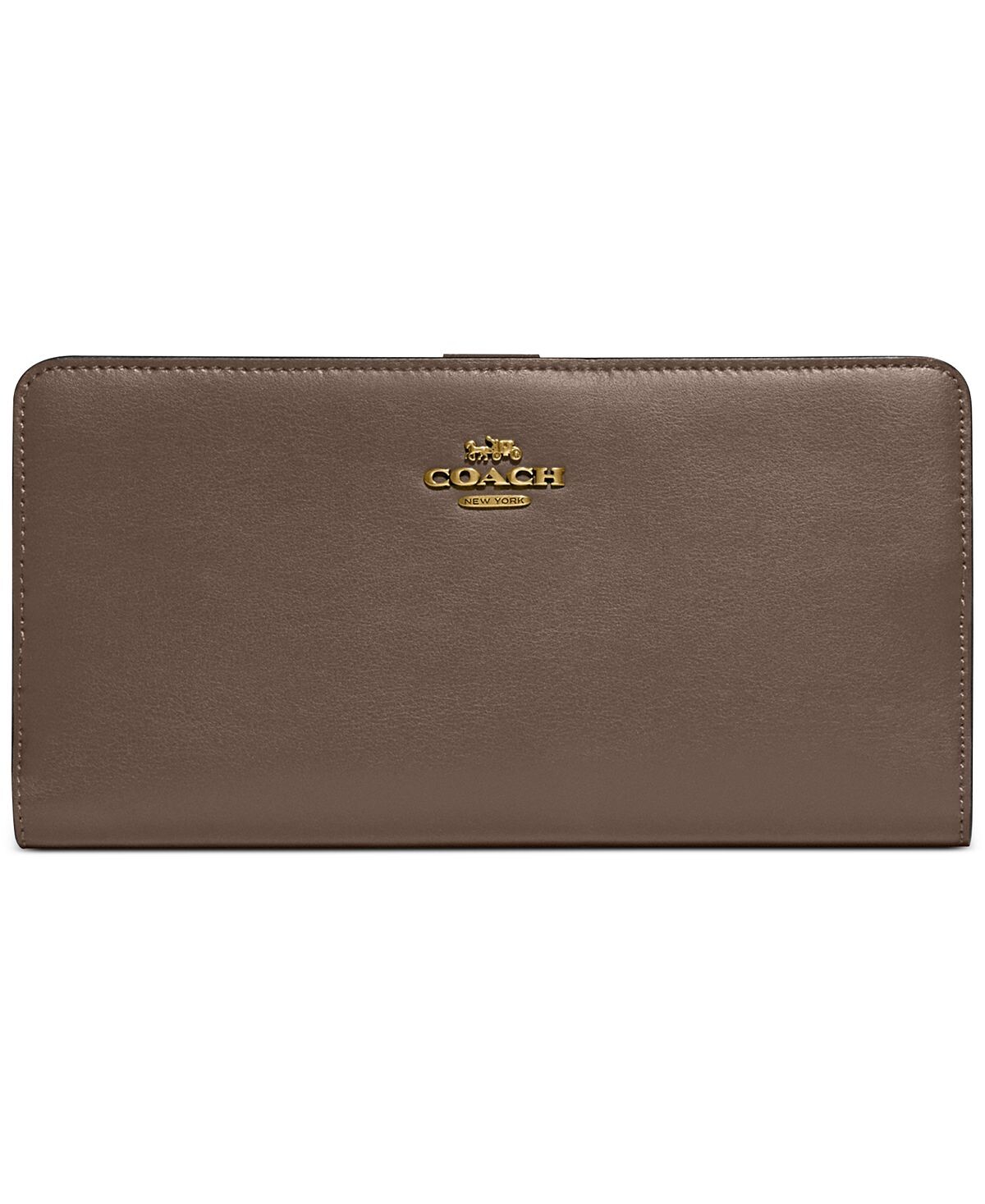 

Узкий кошелек из изысканной кожи COACH
