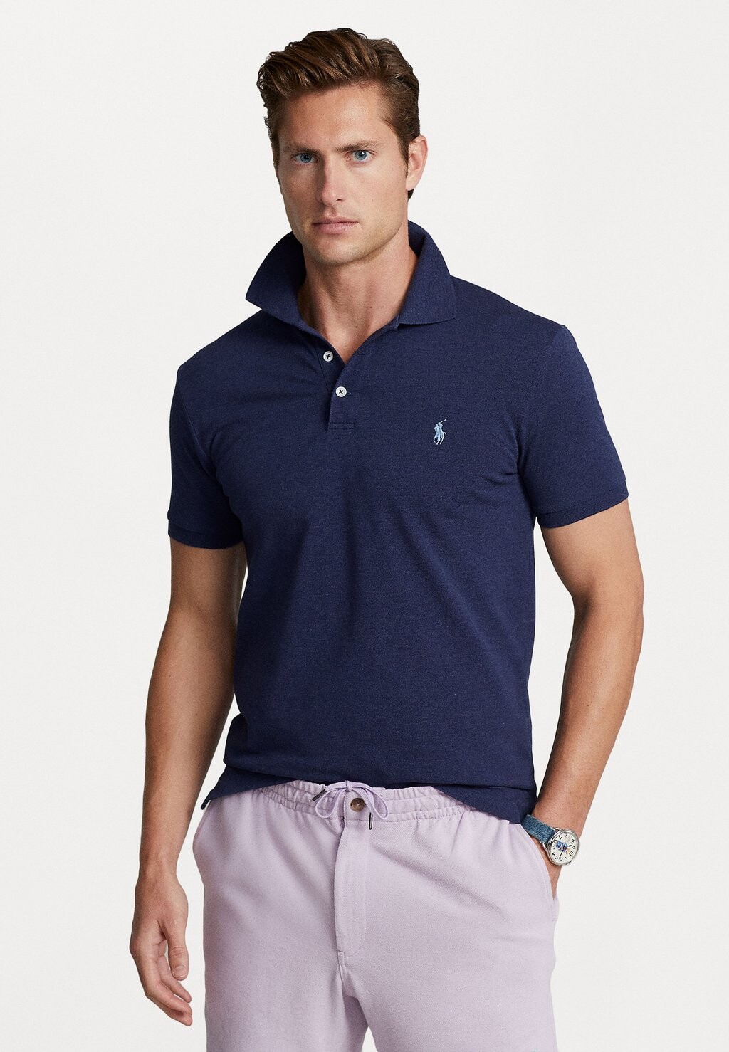 

Поло Short Sleeve Polo Ralph Lauren, цвет spring navy