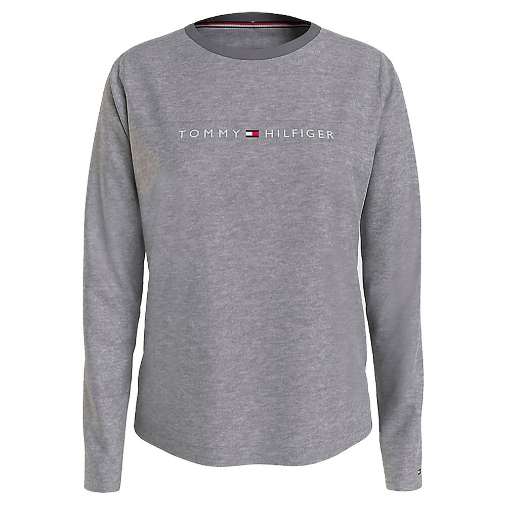 

Футболка Tommy Hilfiger UW0UW01910 Long Sleeve Crew Neck, серый