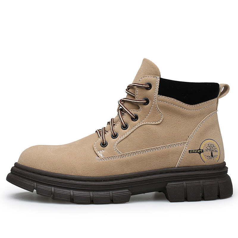 

Мужские ботинки Cahhrrn X Martin Boot Men Beige City Camel
