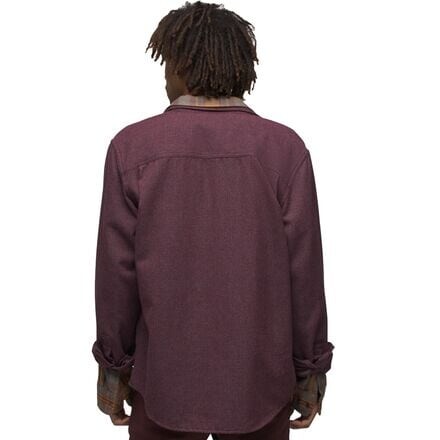 

Фланелевая рубашка Westbrook мужская prAna, цвет Mulberry