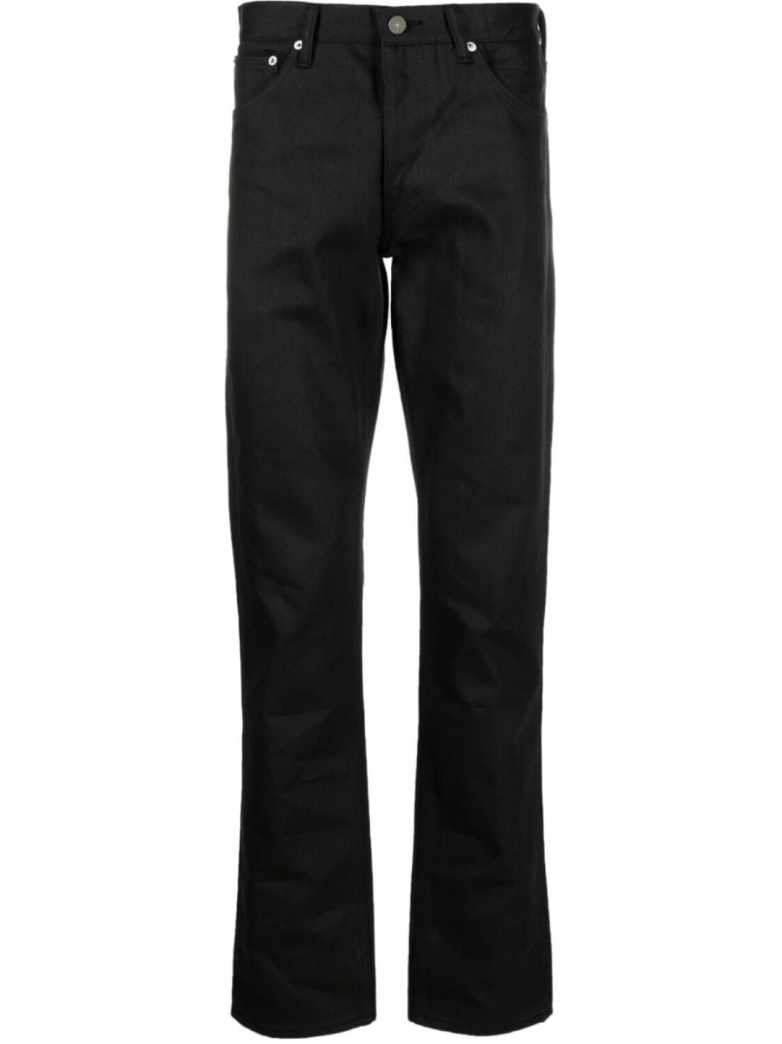 

visvim Sculpture 03 slim-cut jeans, черный