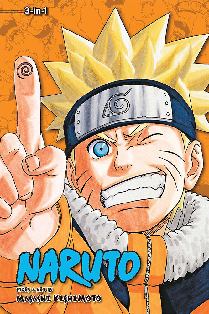 

Манга Naruto 3-in-1 Edition Manga Volume 8