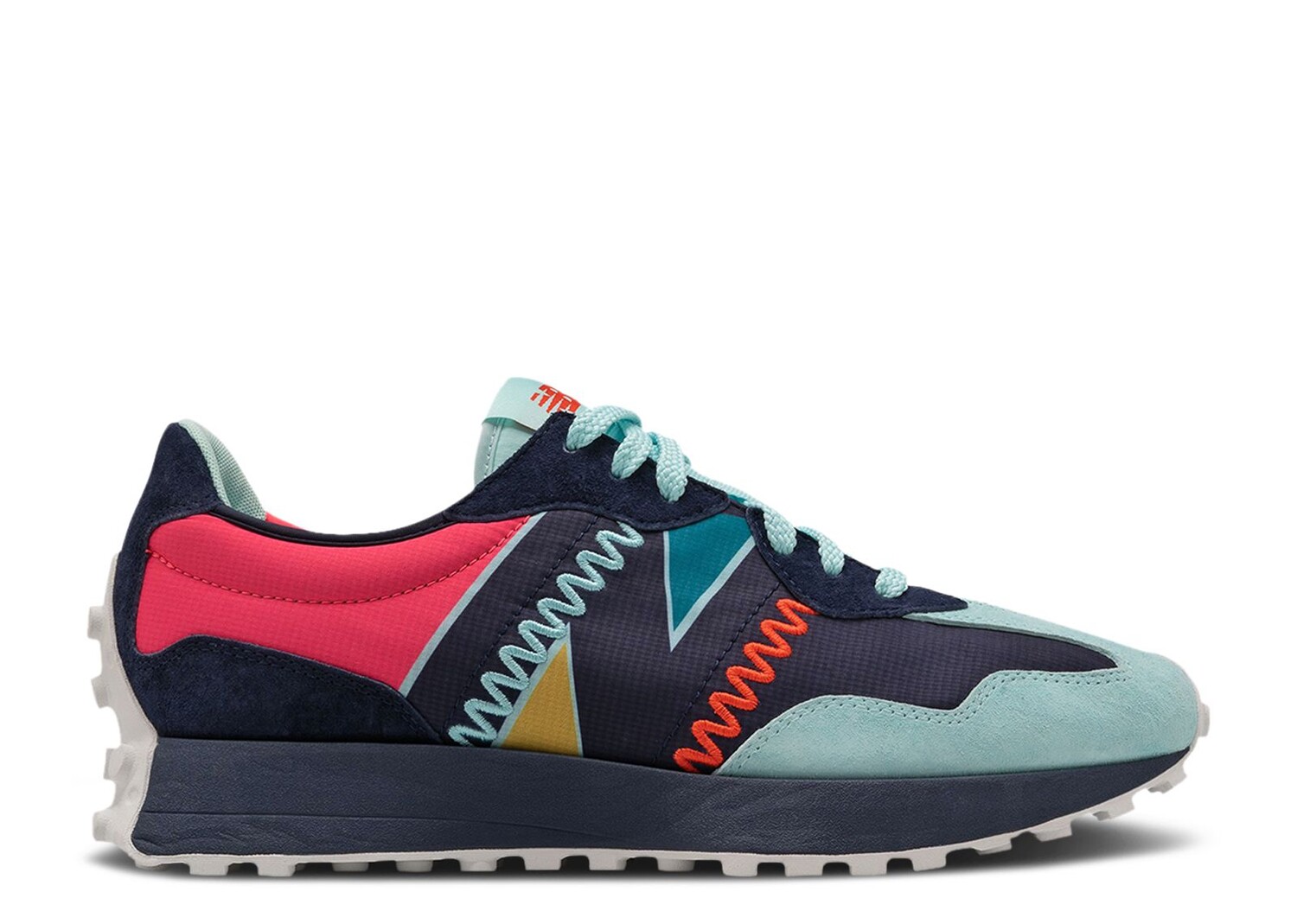 

Кроссовки New Balance Pensole X 327 'Navy Pink', синий