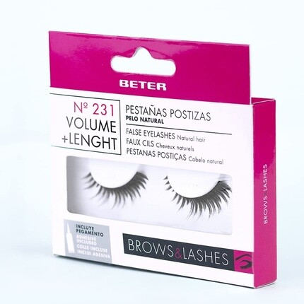 

Накладные ресницы Brows&Lashes № 231 Объем+Длина, Beter