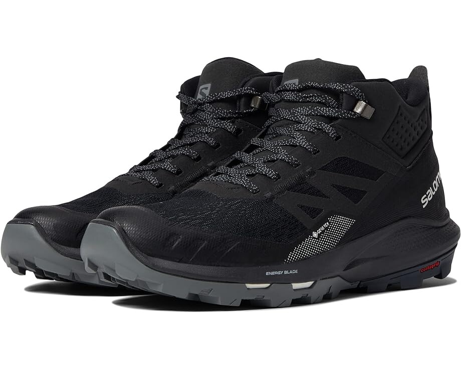 Походные ботинки Salomon Outpulse Mid GTX, цвет Black/Ebony/Vanilla Ice