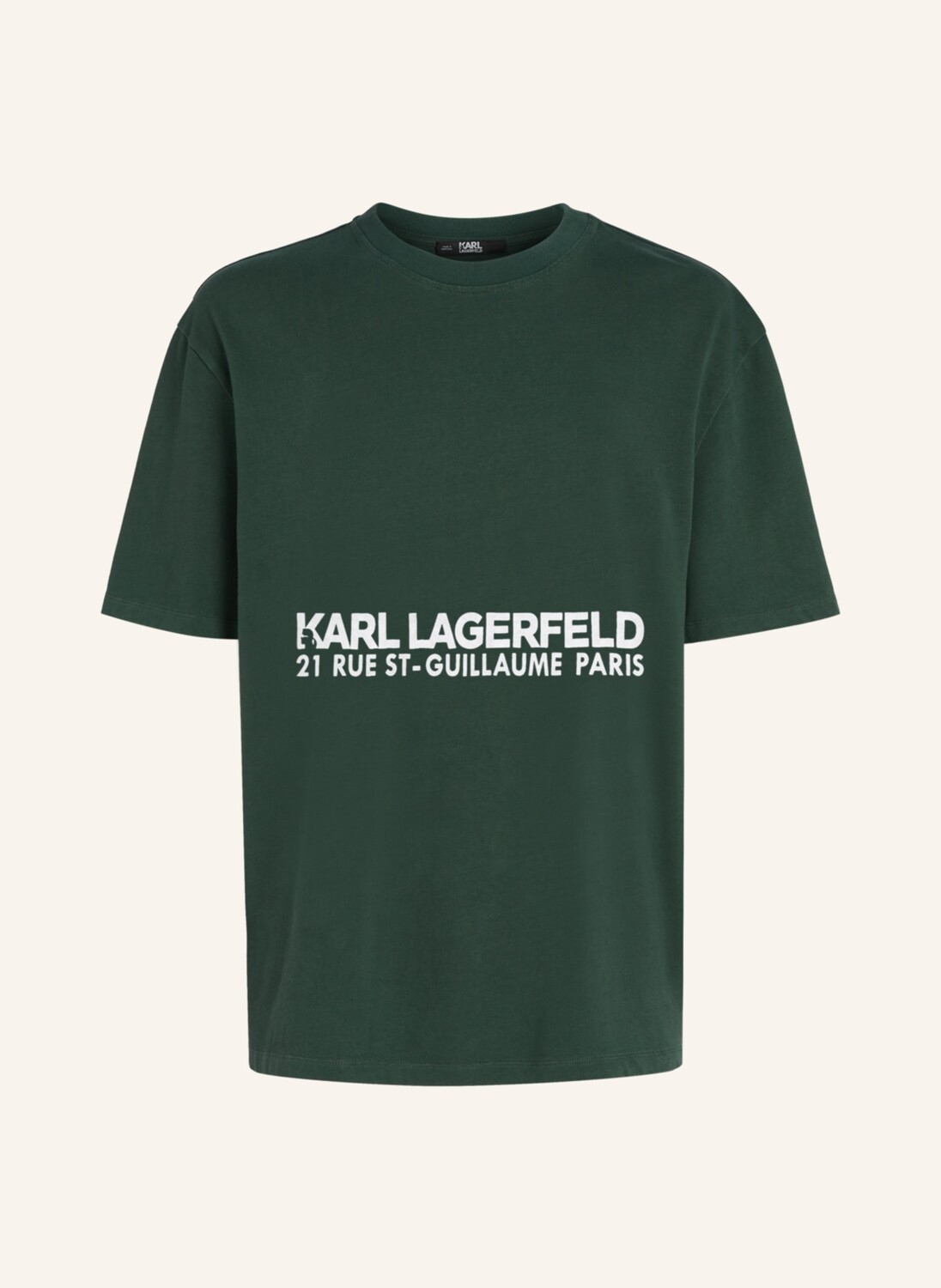 

Футболка KARL LAGERFELD, зеленый