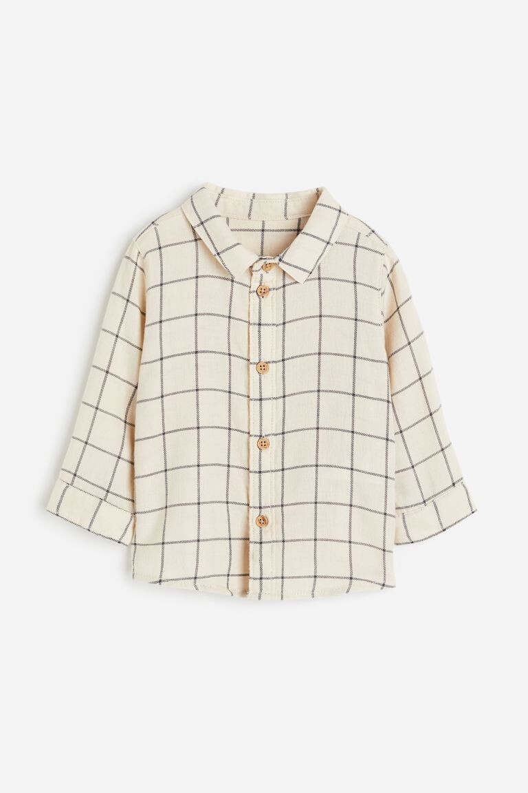 

Хлопчатобумажную рубашку H&M