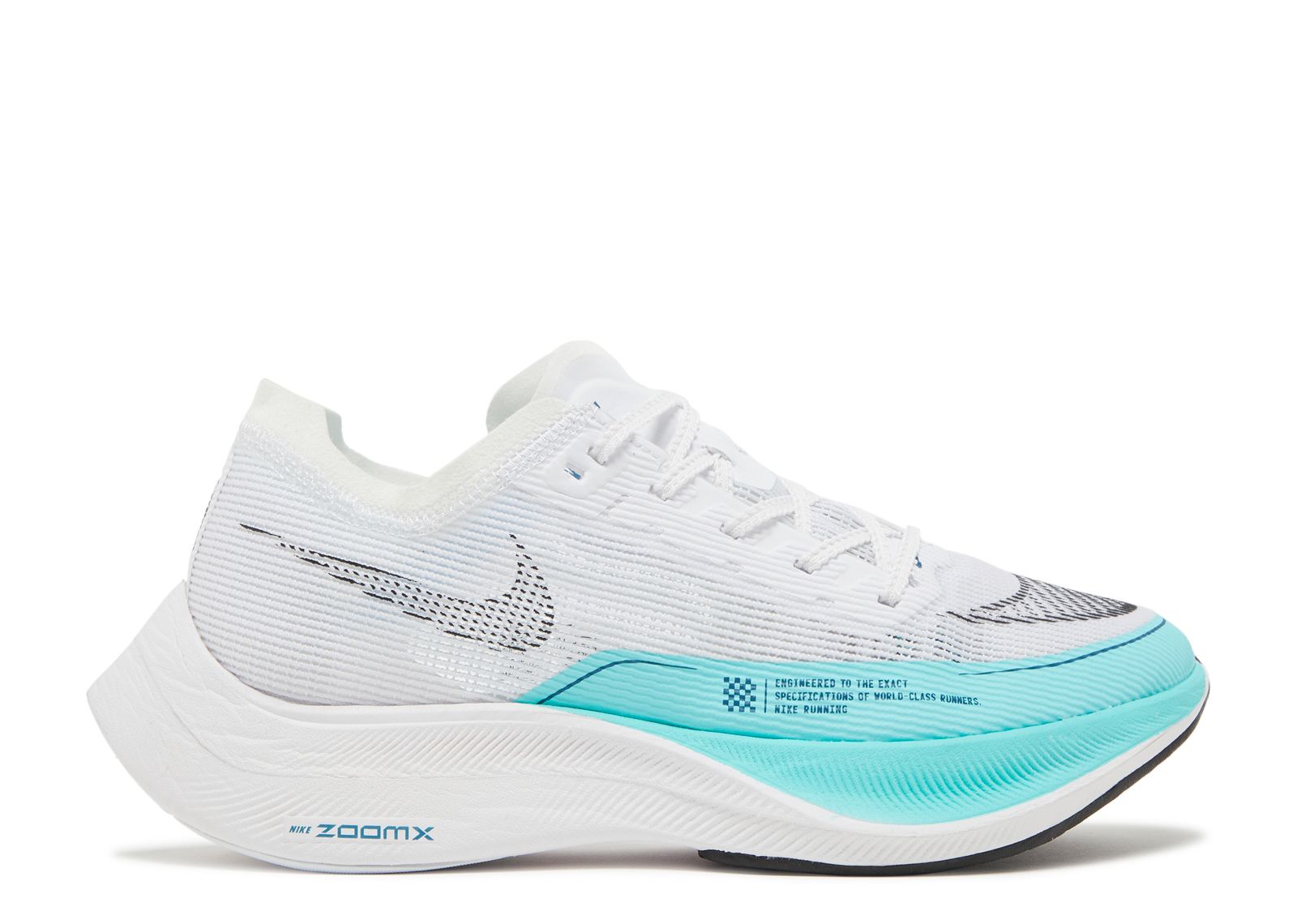 Кроссовки Nike Wmns Zoomx Vaporfly Next% 2 'White Aurora Green', белый кроссовки next baseball canvas white