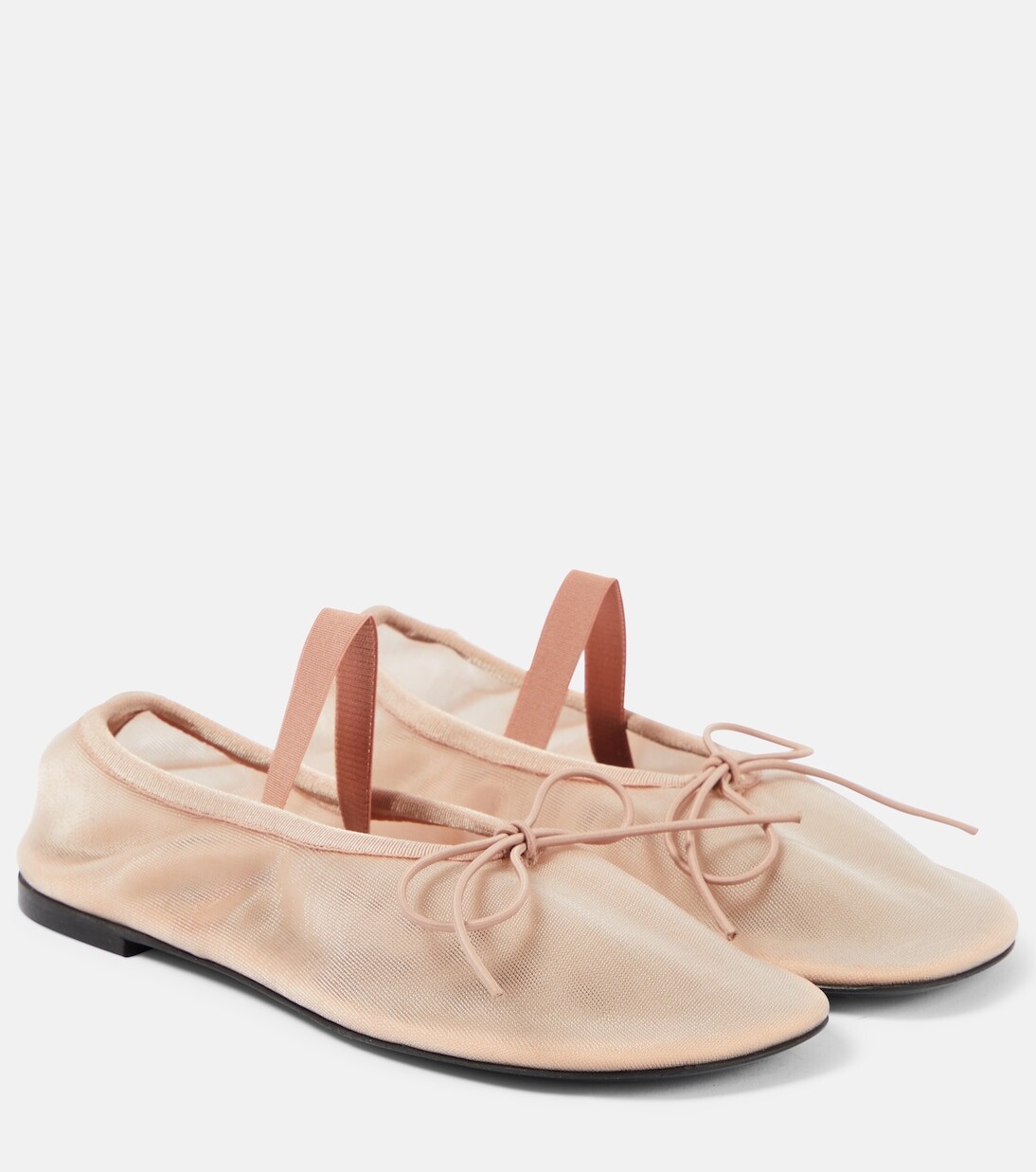 

Сетчатые балетки mary jane с перчатками Proenza Schouler, розовый