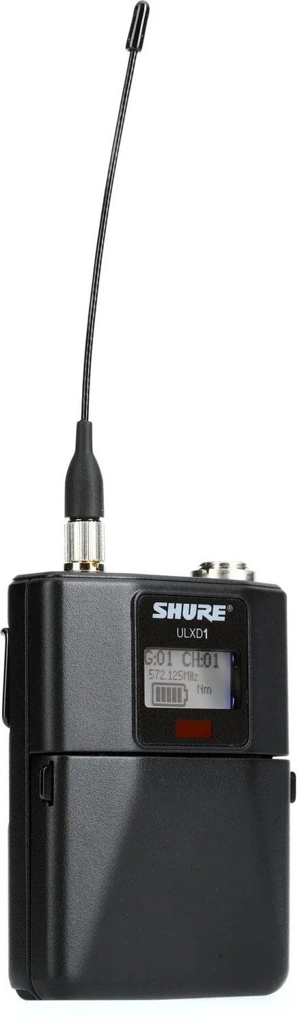 

Беспроводной поясной передатчик Shure ULXD1 — диапазон J50A