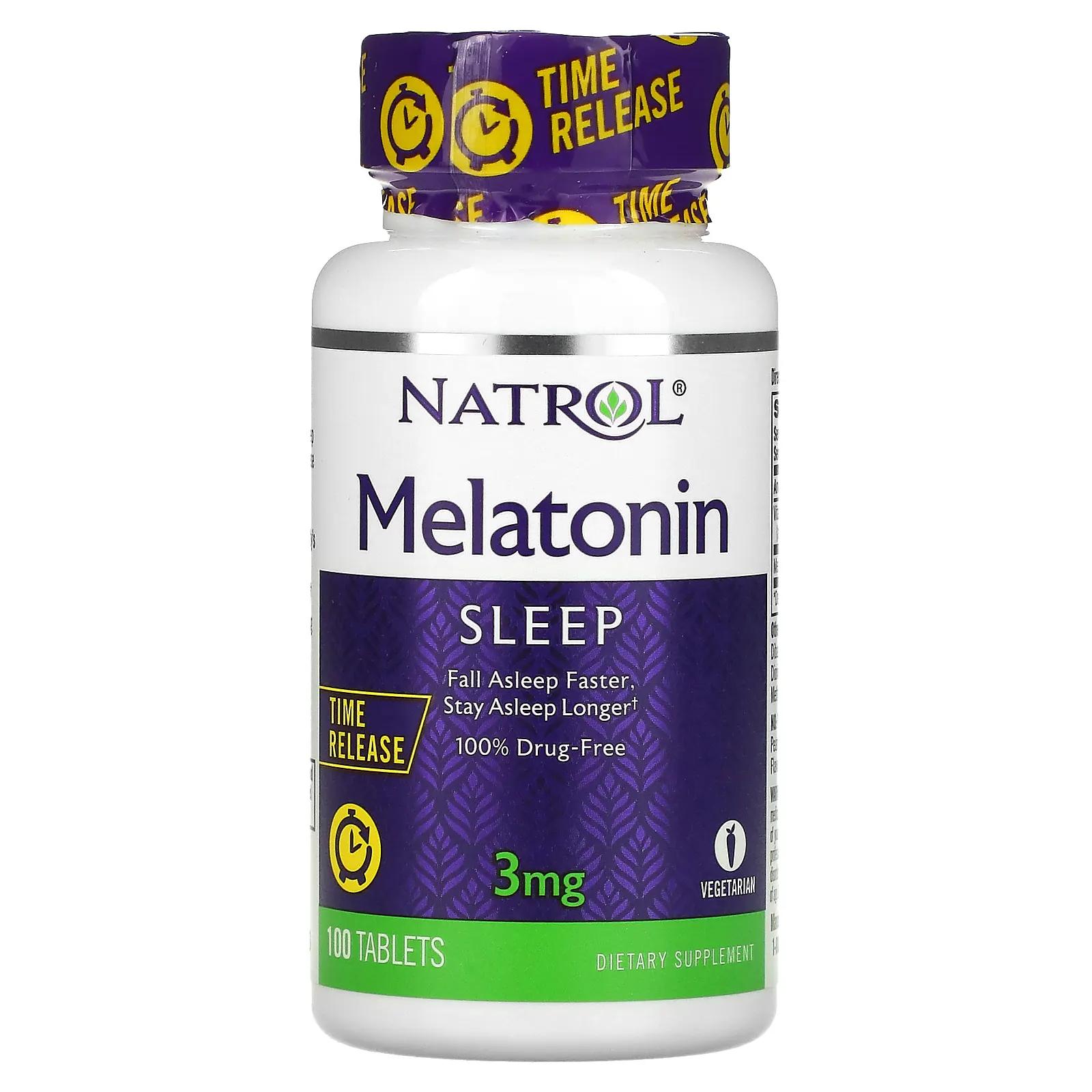 Natrol Мелатонин постепенного высвобождения 3 мг 100 таблеток hyperbiotics immune ежедневная поддержка хорошего самочувствия 60 таблеток постепенного высвобождения