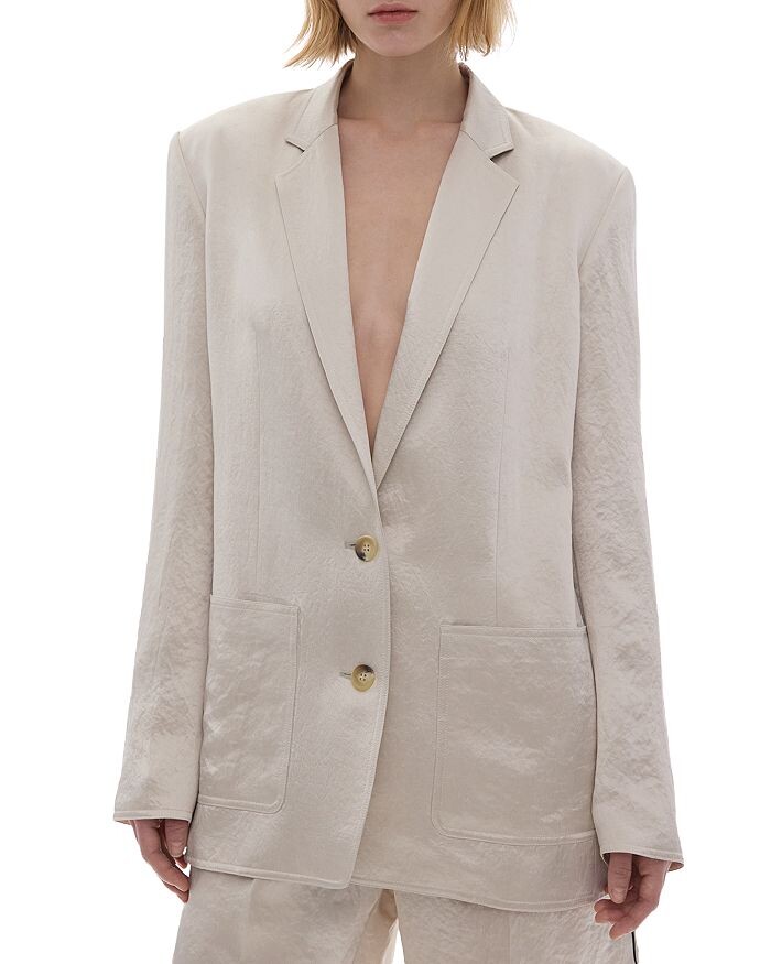 

мятый блейзер Helmut Lang