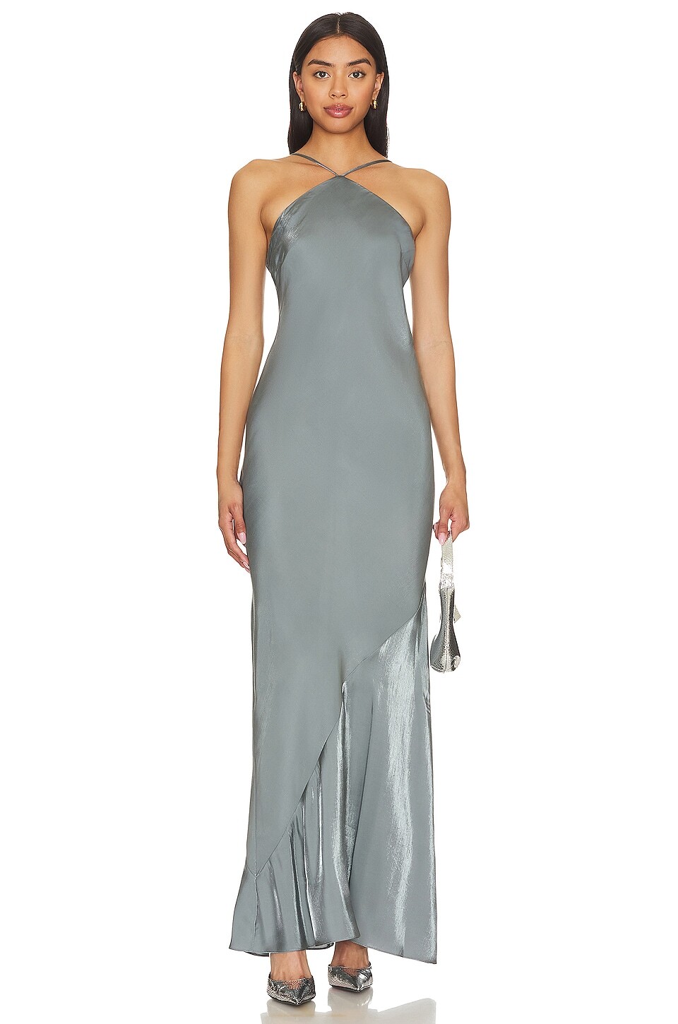 

Платье RUMER Illusion X Gown, серый