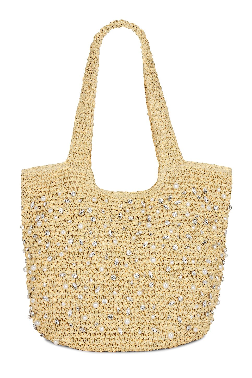 

Сумка BTB Los Angeles Nia Crystal Hobo, цвет Natural