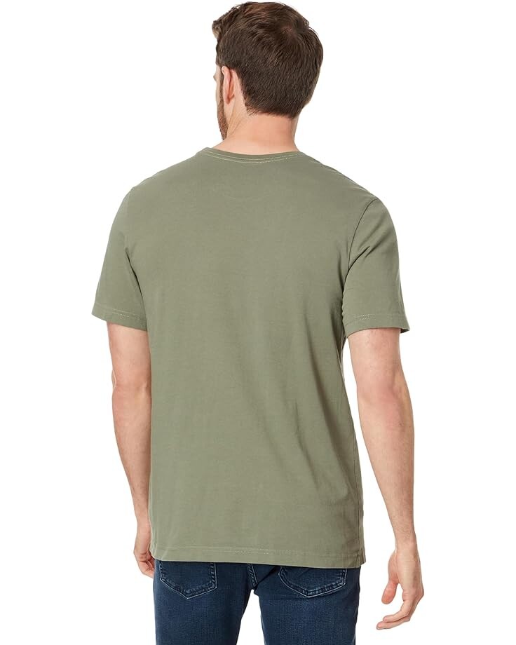 

Футболка Life is Good Vintage Less Grinchy Coffee Short Sleeve Crusher Tee, цвет Moss Green