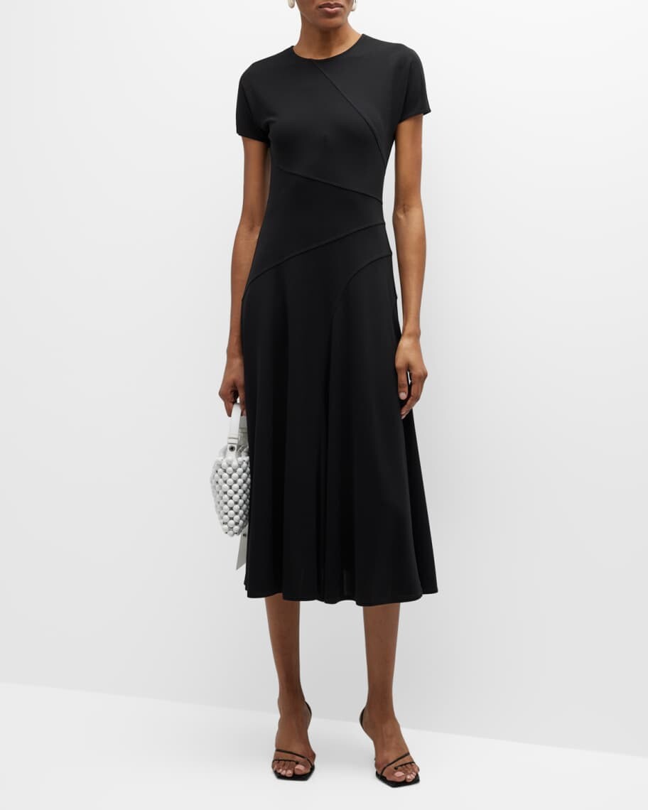 

Платье миди Steppa с короткими рукавами Max Mara