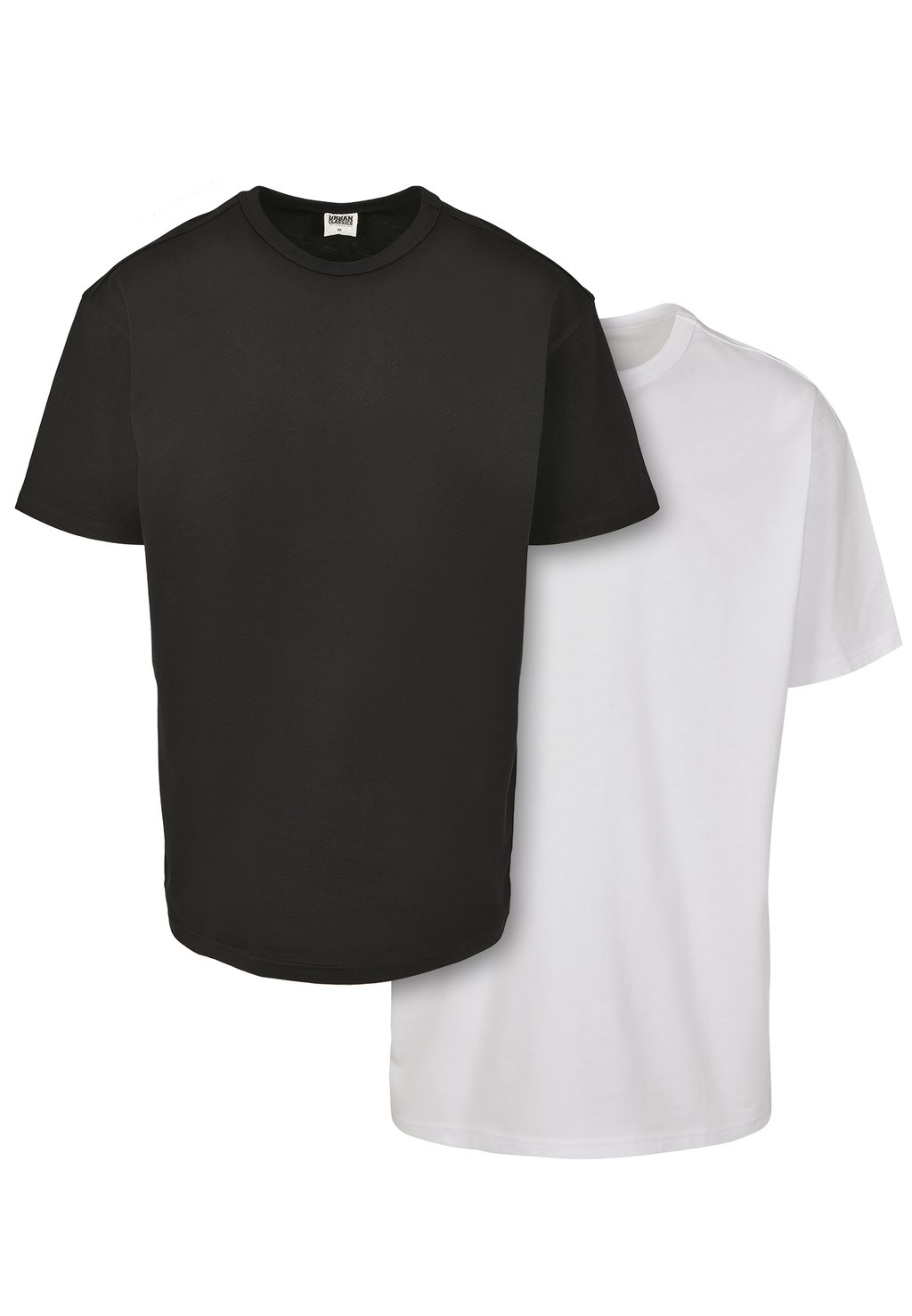 

Базовая футболка Urban Classics, черно-белая, Черный