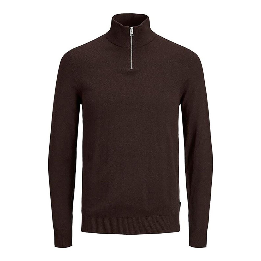 

Свитер Jack & Jones Emil Half Zip, коричневый